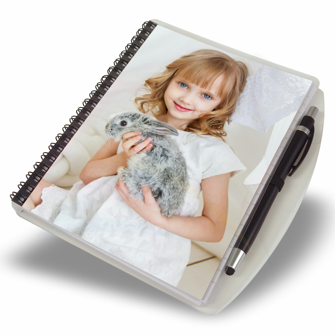 ANBP57 Notebook & Pen – 178x127mm Photo Insert - Blank or Printed