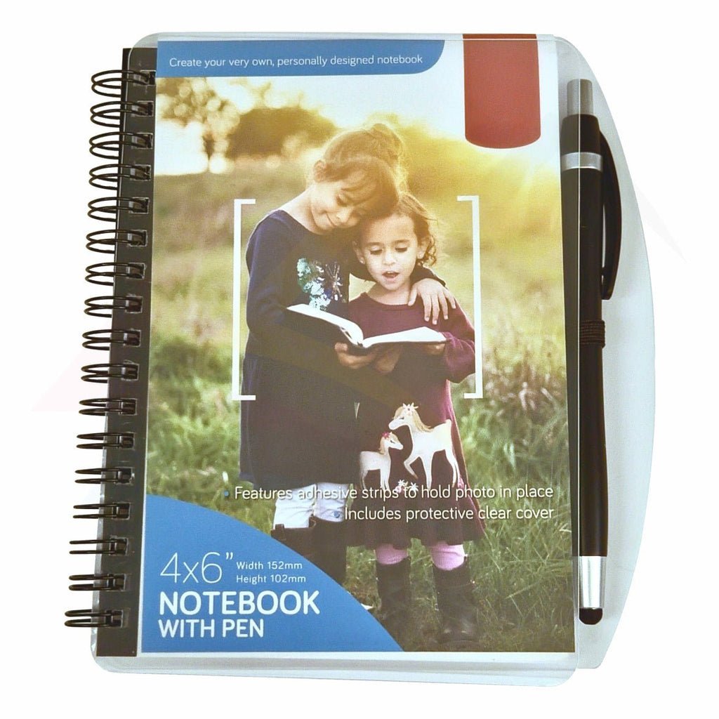 Inset Notebook Photo Insert Notebook & Pen Set - Blank or Printed – Intaprint Ltd