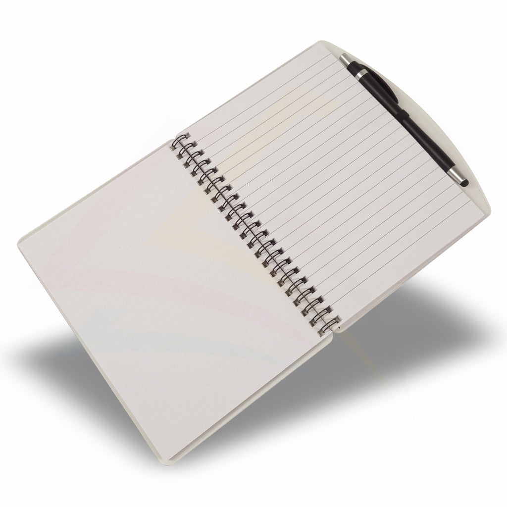 ANBP57-5 Notebook & Pen – 178x127mm Photo Insert - Blank or Printed - Pack of 5