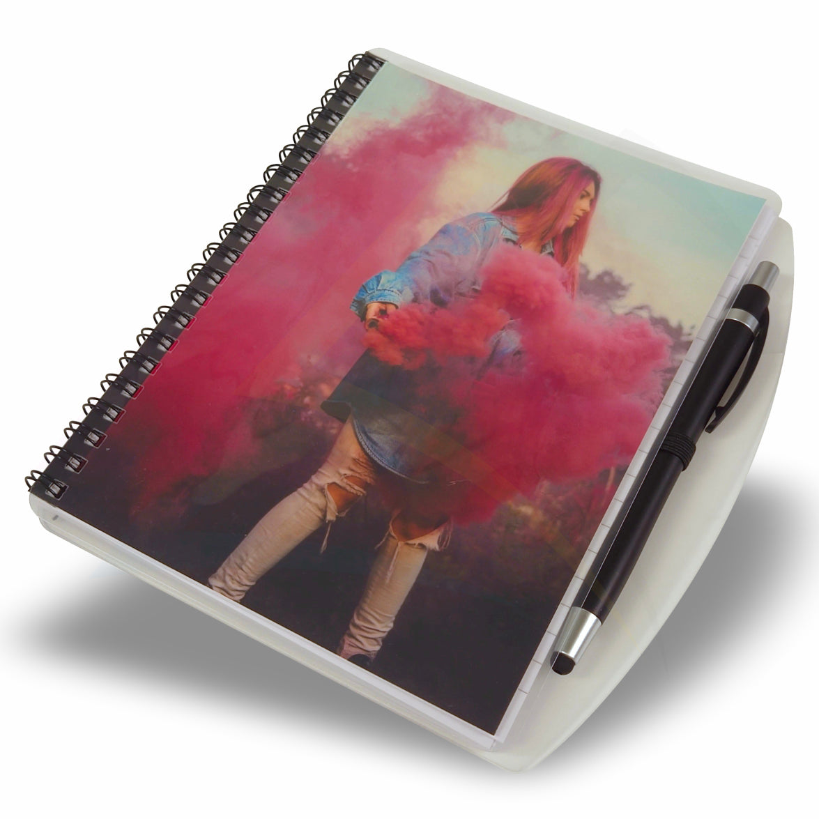ANBP57 Notebook & Pen – 178x127mm Photo Insert - Blank or Printed