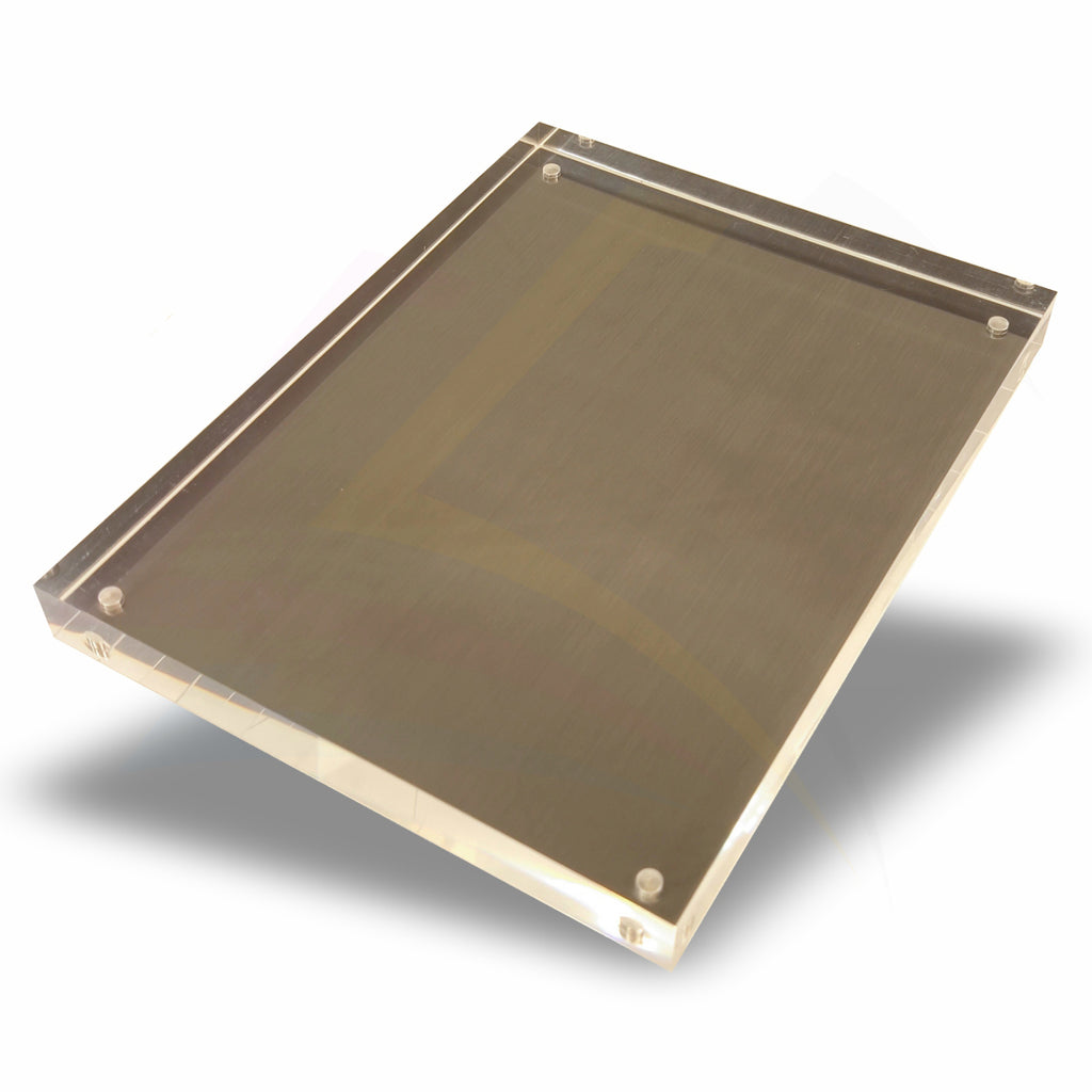AVB68-5 VisionBlox –  203x152mm (8x6") Photo Insert - Blank or Printed - Pack of 5