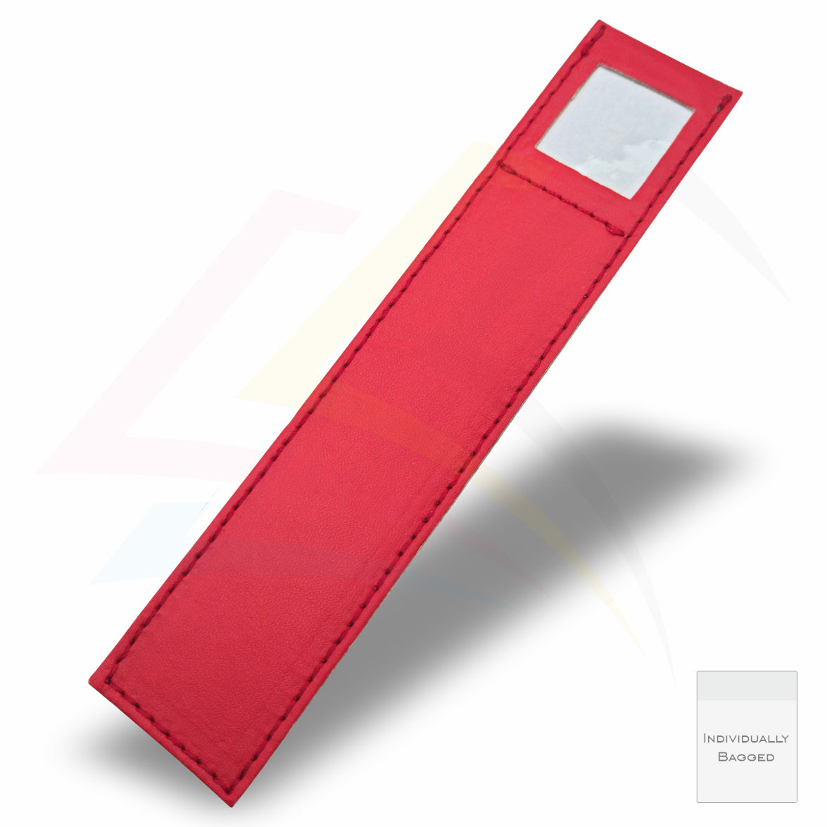 PBM1 Faux Leather Bookmark Square 25x25mm Photo Insert (Pack of 4) - Blank or Printed