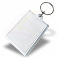 C1 - Vito 50x35mm Photo Insert Acrylic Keyring - Blank - Pack of 50