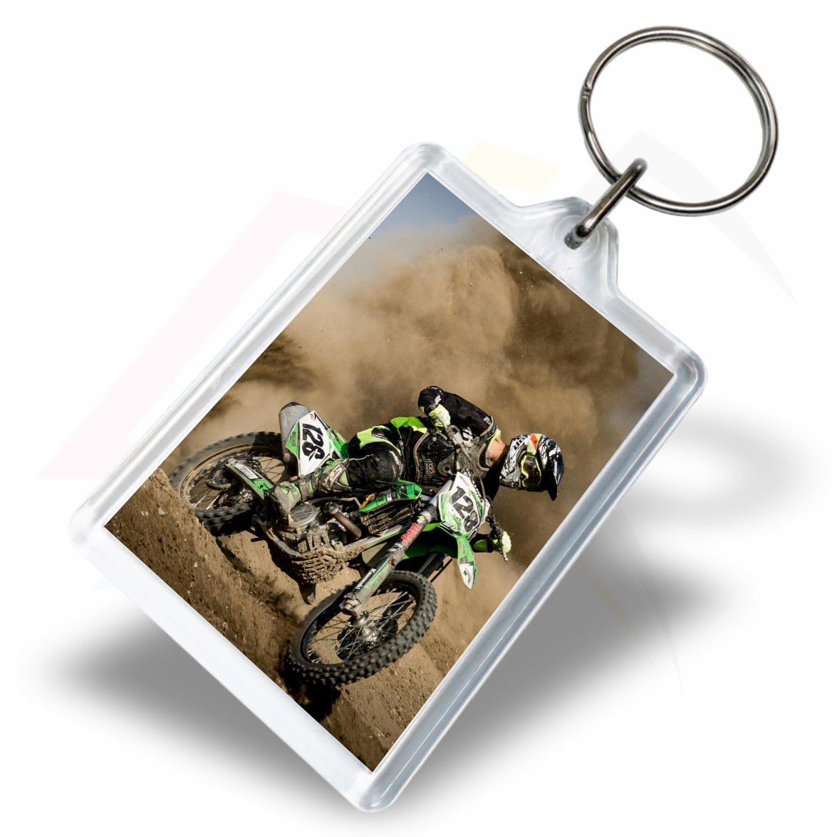 C1 - Vito 50x35mm Photo Insert Acrylic Keyring - Blank - Pack of 50