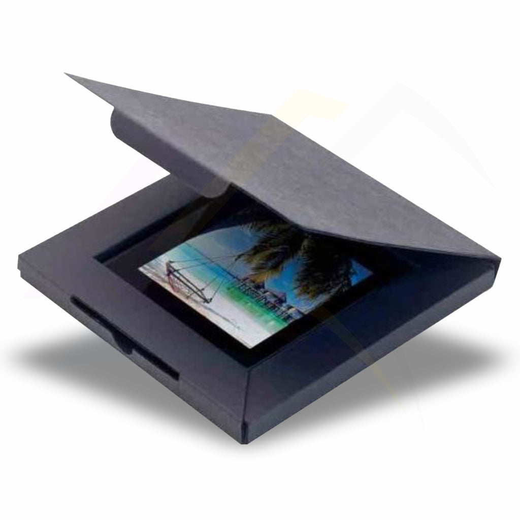 CGMB Mailing Coaster Box - Deluxe Individual Gift Box for Glass Coasters