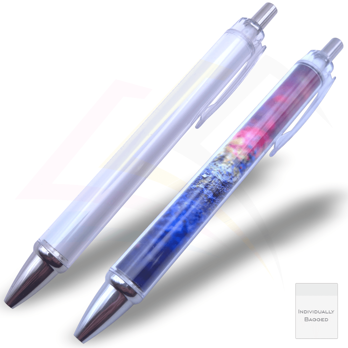 CPRO Clear 96x36mm Photo Insert Ball Point Pen - Blank or Printed