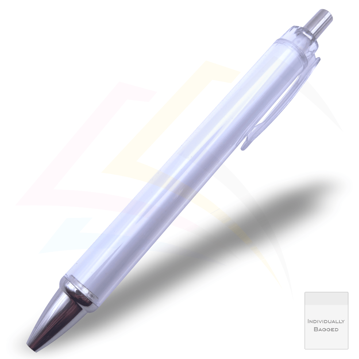 CPRO Clear 96x36mm Photo Insert Ball Point Pen - Blank or Printed
