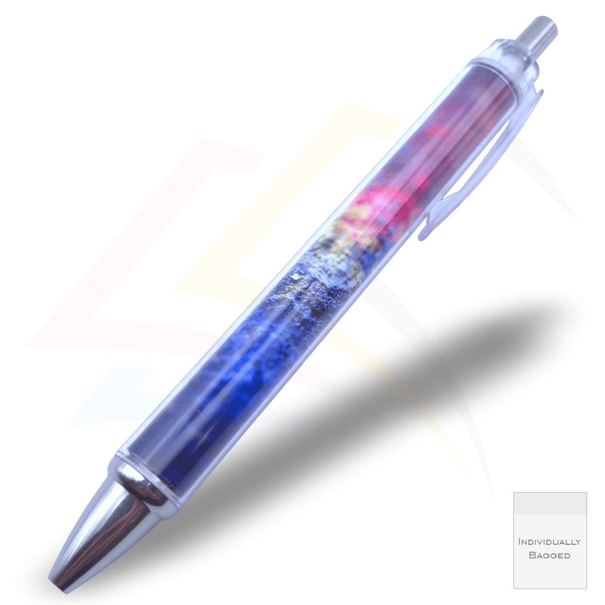 CPRO Clear 96x36mm Photo Insert Ball Point Pen - Blank or Printed