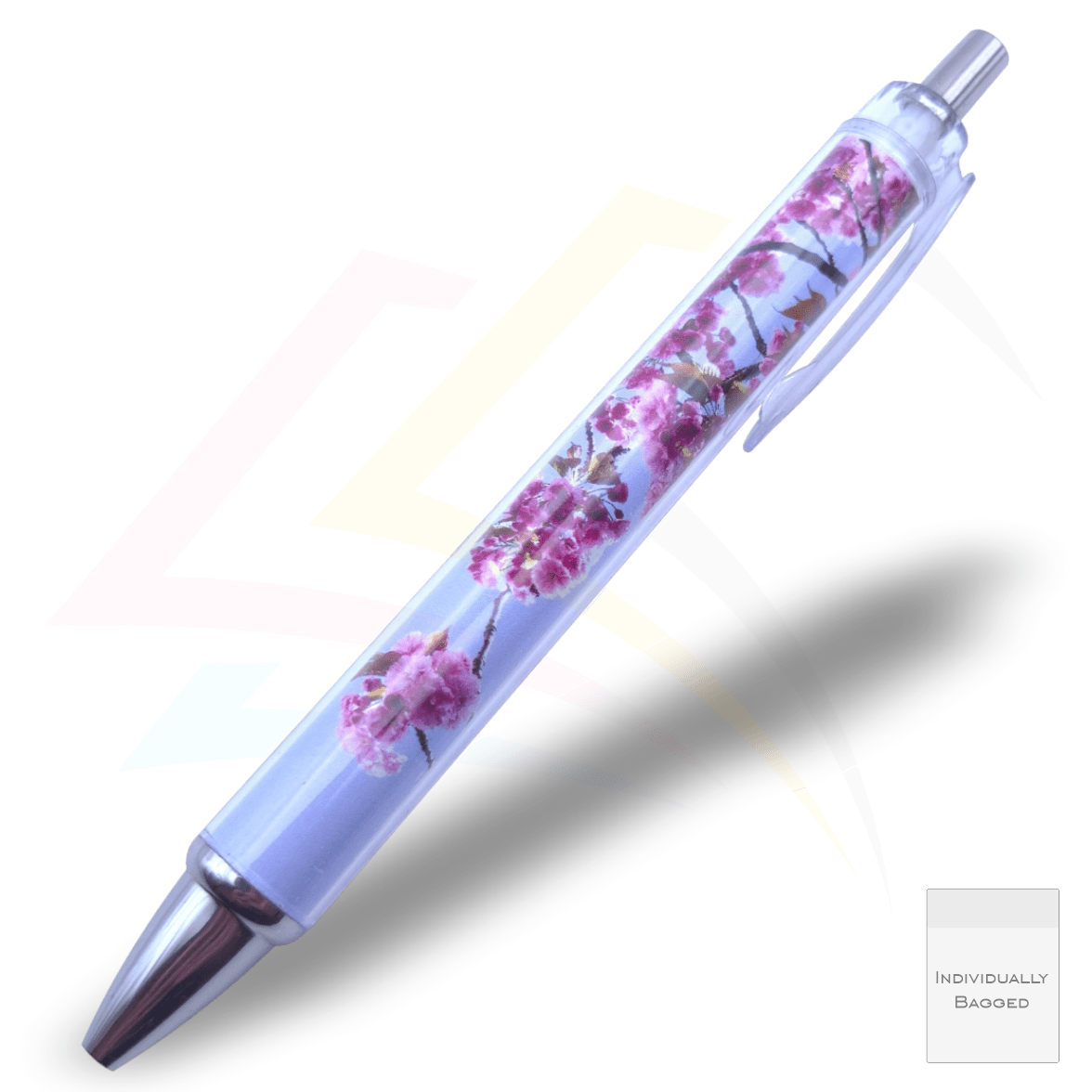CPRO Clear 96x36mm Photo Insert Ball Point Pen - Blank or Printed