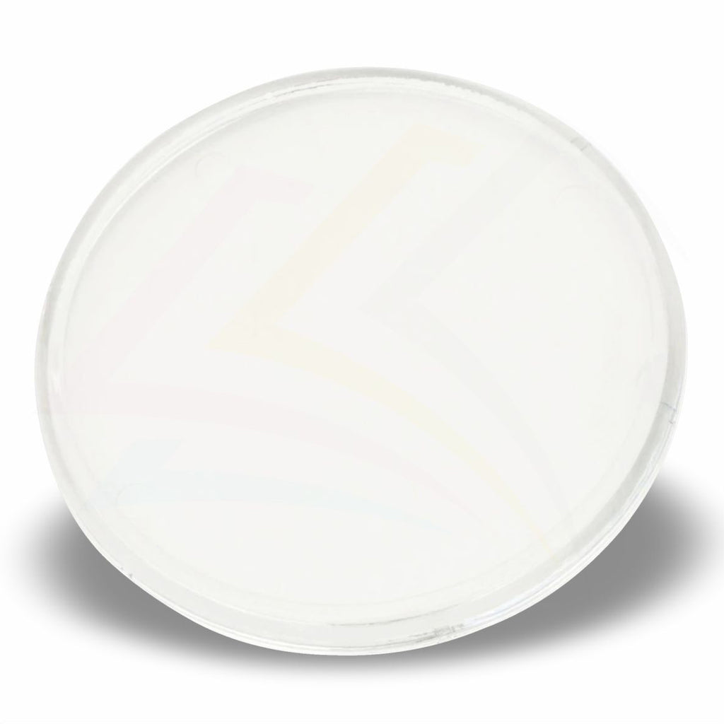 CR02 Round 80mm Photo Insert Acrylic Coaster - Blank or Printed - Pack of 200