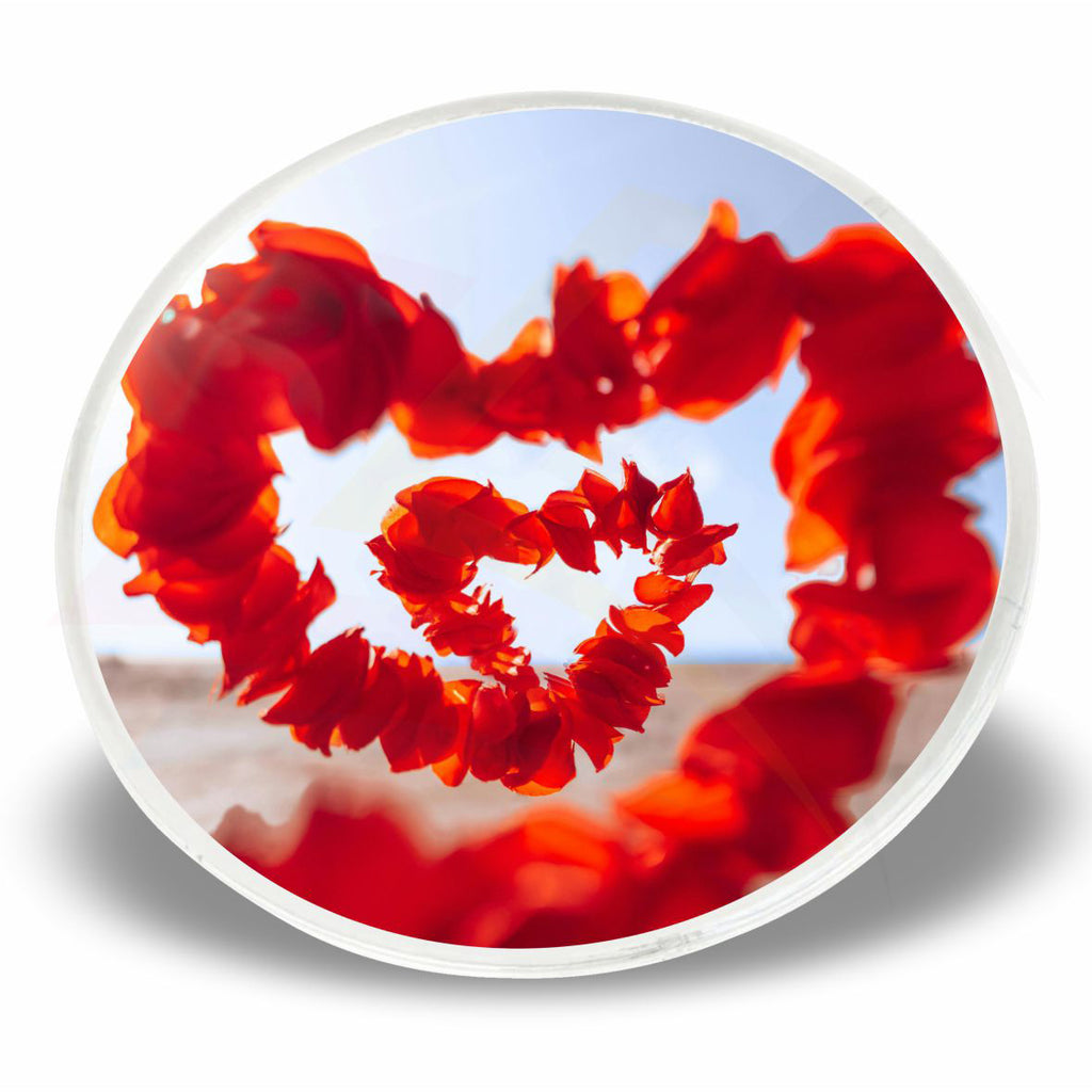 CR02-10 Round 80mm Photo Insert Acrylic Coaster - Blank or Printed - Pack of 10