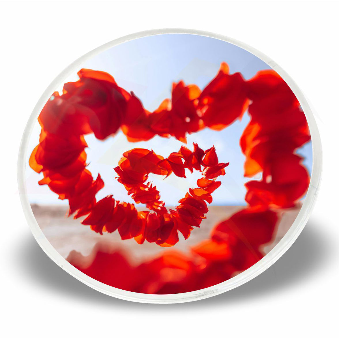 CR02 Round 80mm Photo Insert Acrylic Coaster - Blank or Printed - Pack of 200