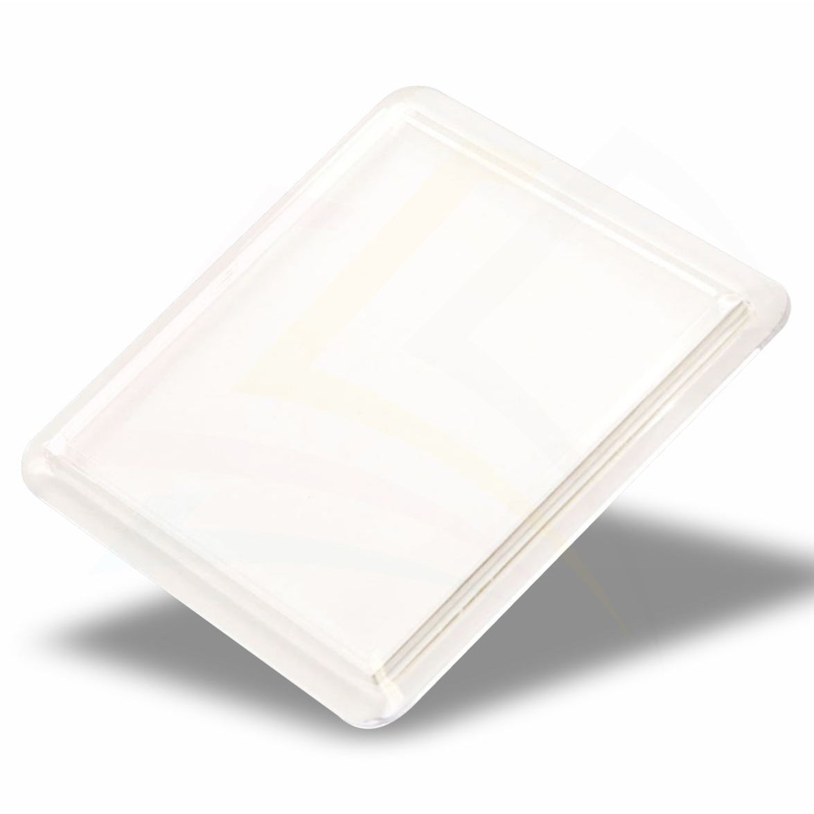 CS02 Square 80x80mm Photo Insert Acrylic Coaster - Blank or Printed - Pack of 200