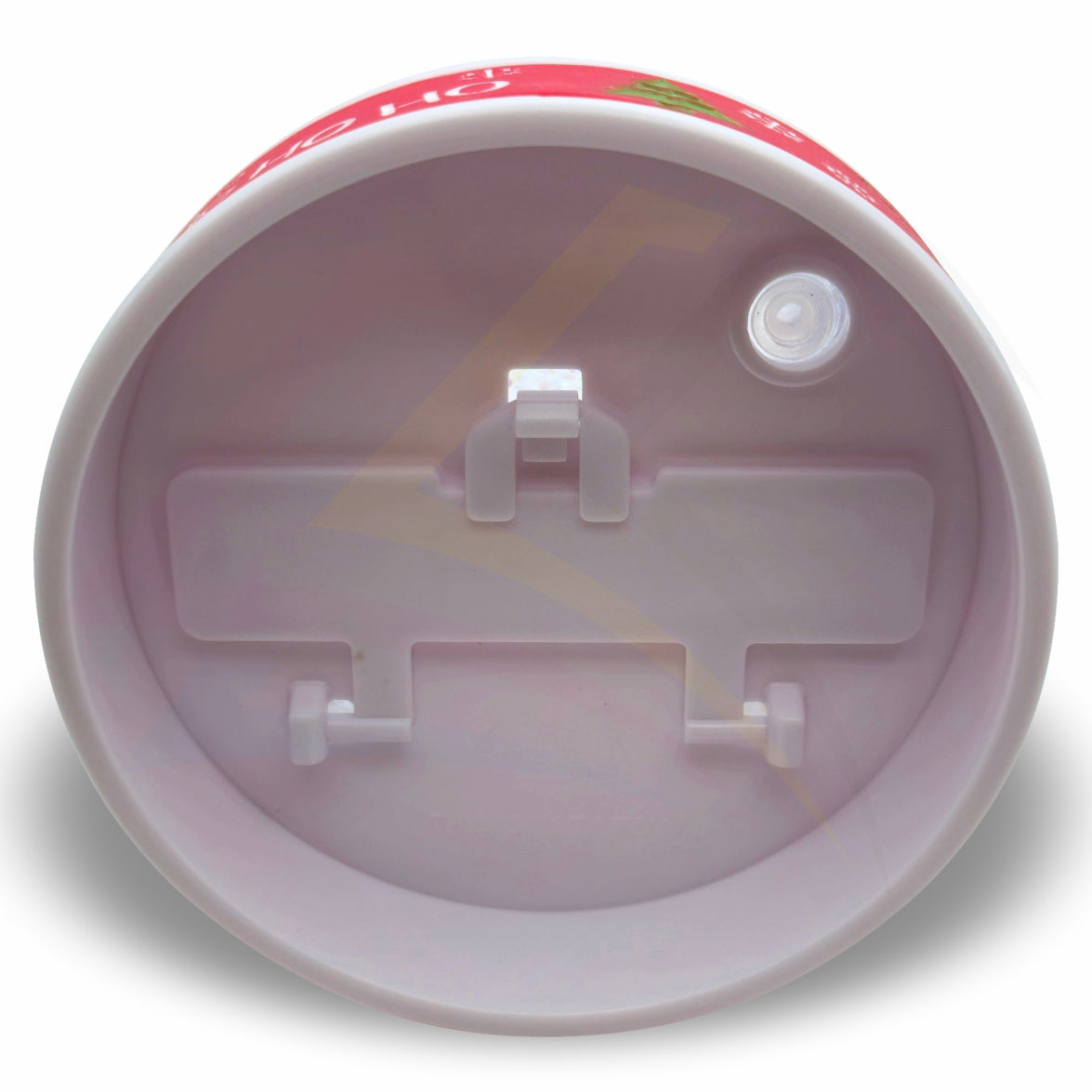 DSP01S-RD Premium Acrylic Snow Dome with 3D Soft Touch Christmas Base 70x62mm Photo Insert - Blank or Printed