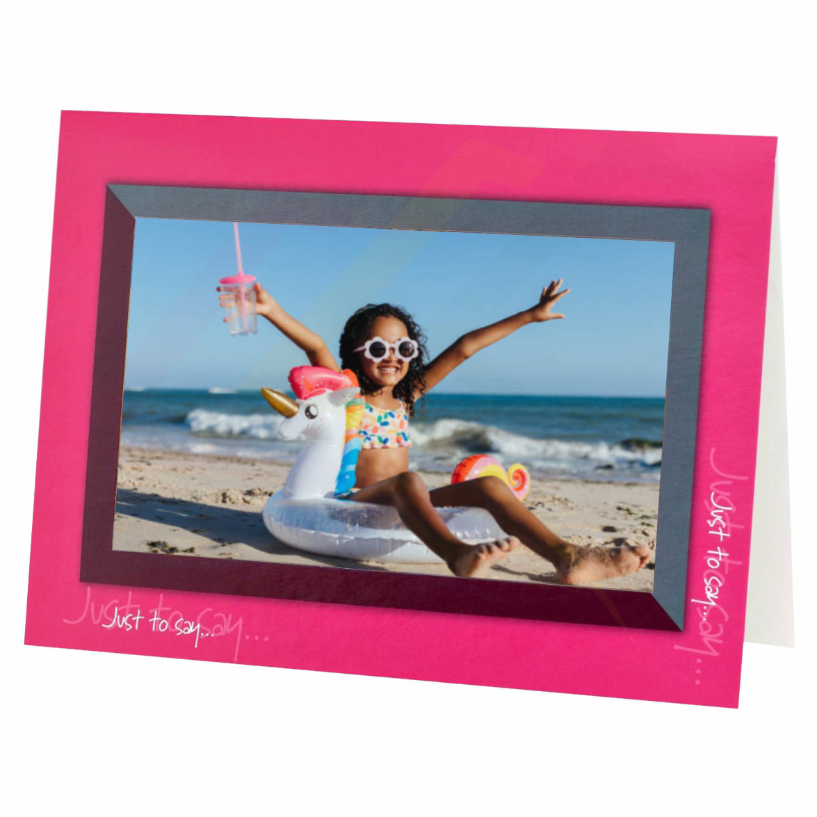 FC02-JS Just to Say Cards Assorted – 152x102mm 6x4" Photo Insert (Pack of 15) - Blank or Printed