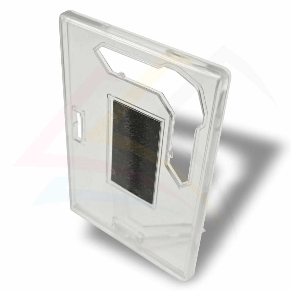 FJ02 90x60mm insert blank rectangular fridge magnet portrait photo frame