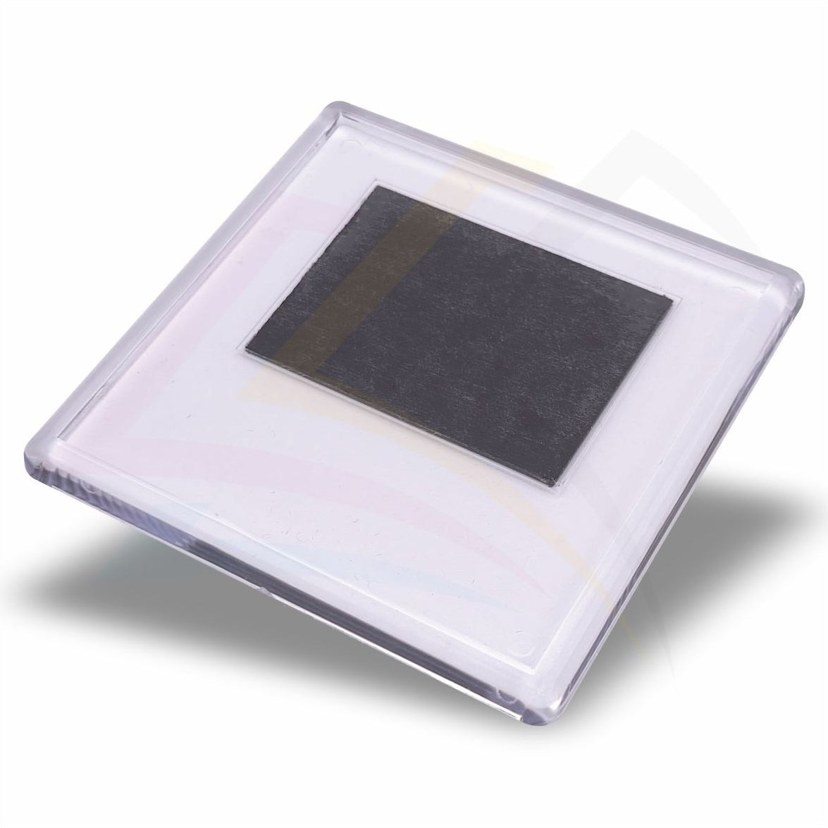 FM57 - IB - 10 Plastic Fridge Magnet 57 x 57mm Insert - Blank or Printed - Pack of 10 - Intaprint Ltd