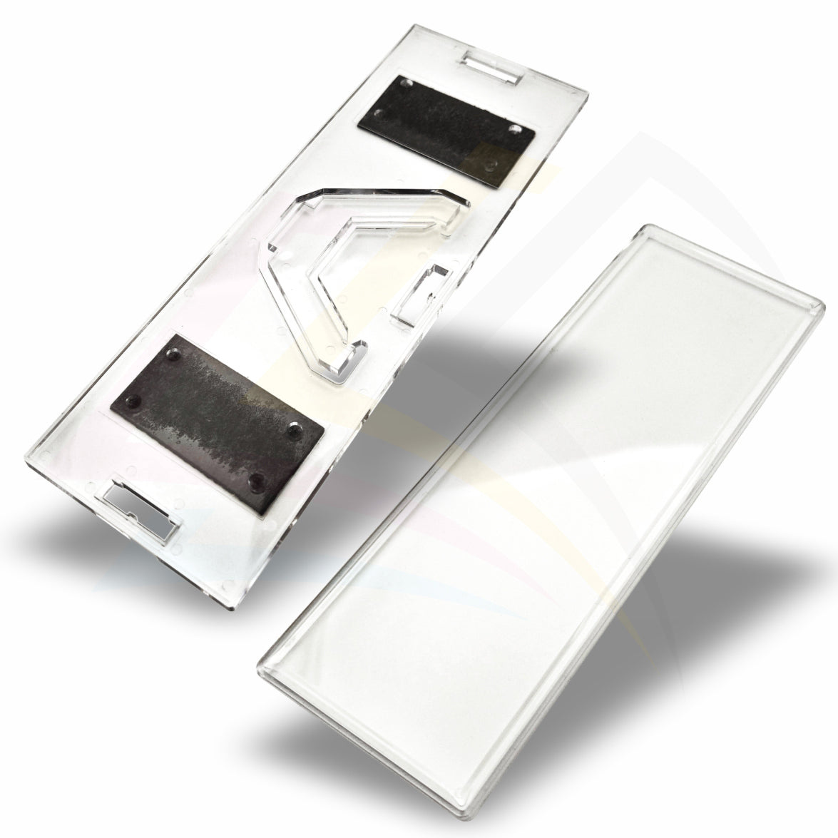 FQ26 Panoramic Acrylic Fridge Magnet Rectangular 152x51mm Photo Insert - Blank or Printed - Pack of 50