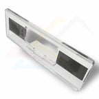 FW02 panoramic 141x45mm photo insert blank fridge magnet landscape photo frame