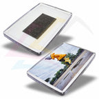 FX02-10 Acrylic Fridge Magnet Rectangular 66x44mm Photo Insert - Blank or Printed - Pack of 10