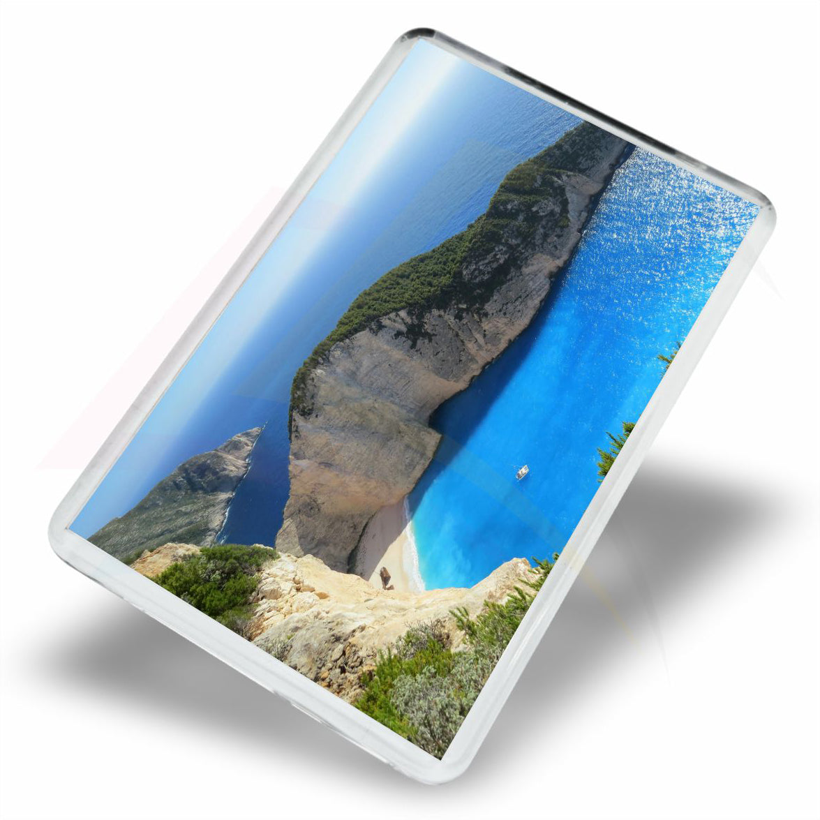 FZ02 Acrylic Fridge Magnet Photo Frame Rectangular 70x45mm Photo Insert - Blank or Printed - Pack of 50