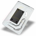 FZ02 blank 70x5mm acrylic rectangular fridge magnet
