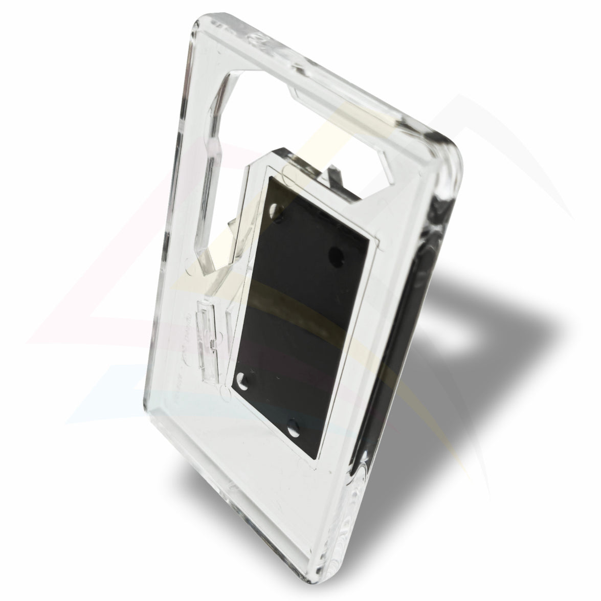 FZ02 blank acrylic 70x45mm rectangular fridge magnet portrait photo frame