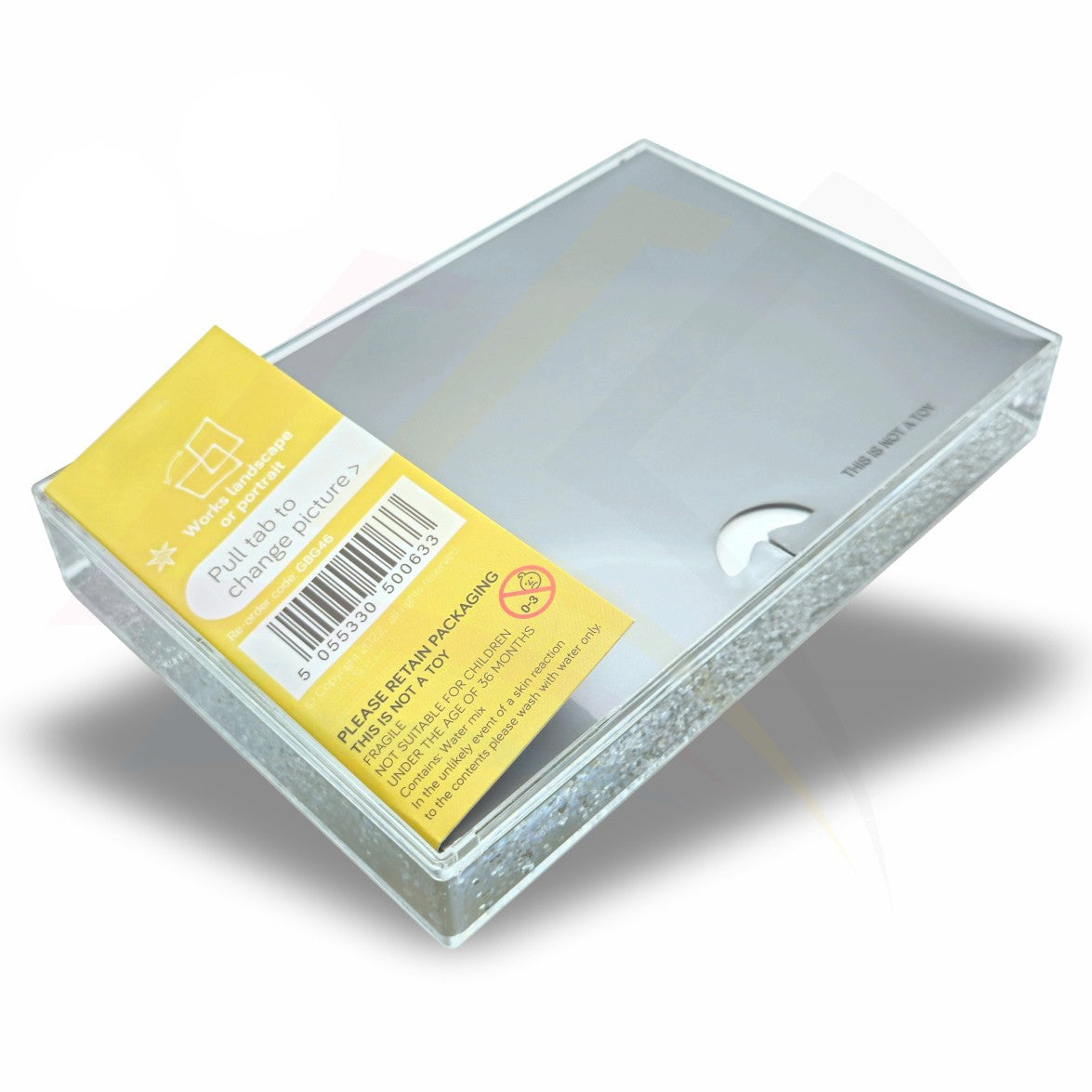 GBG46 GlitterBlox –  152x102mm (6x4") Photo Insert - Blank or Printed