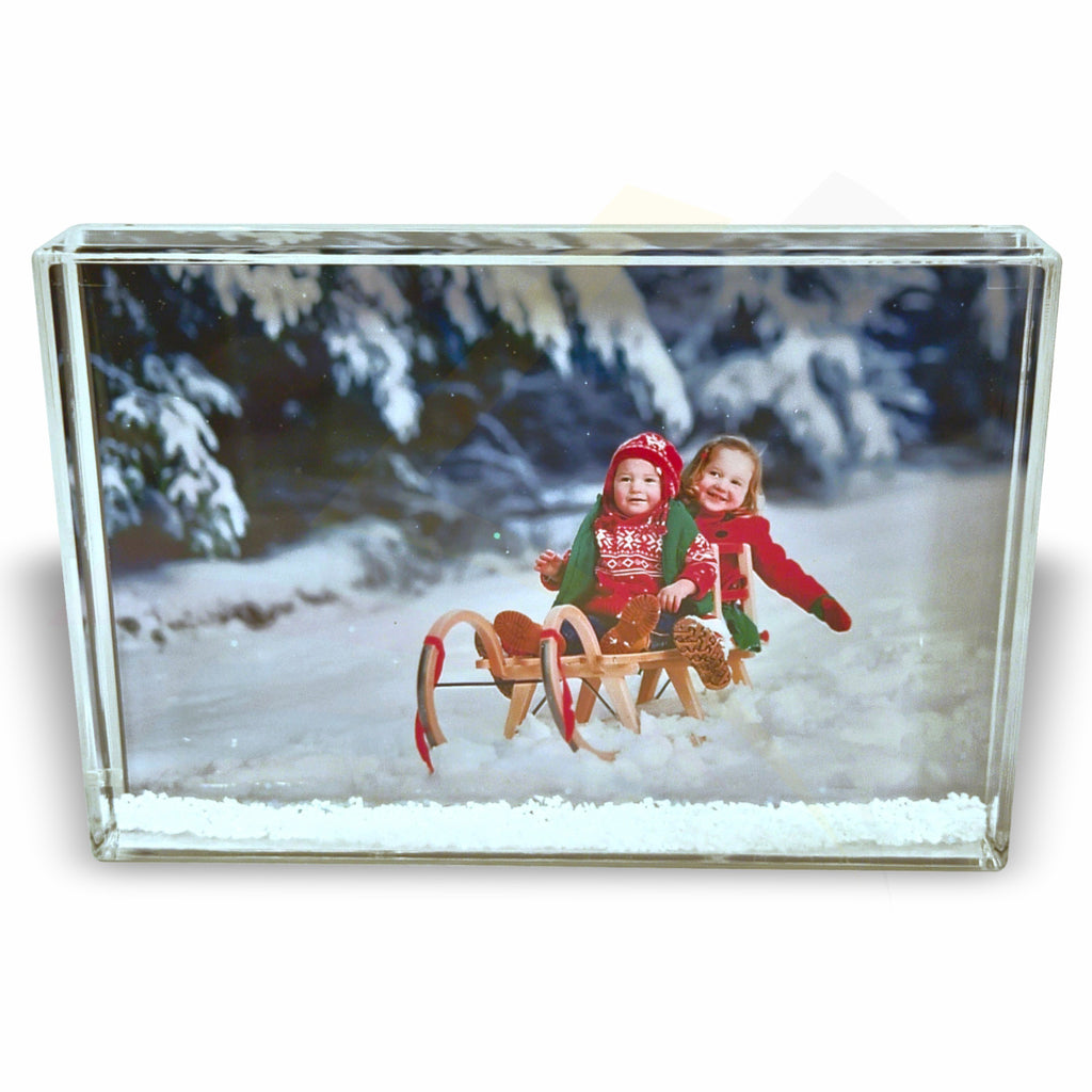 GBSG46 SnowBlox –  152x102mm (6x4") Photo Insert - Blank or Printed