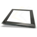 GC1 - 10 Glass Coaster Black or Silver 80x80mm Photo Insert - Blank or Printed - Pack of 10