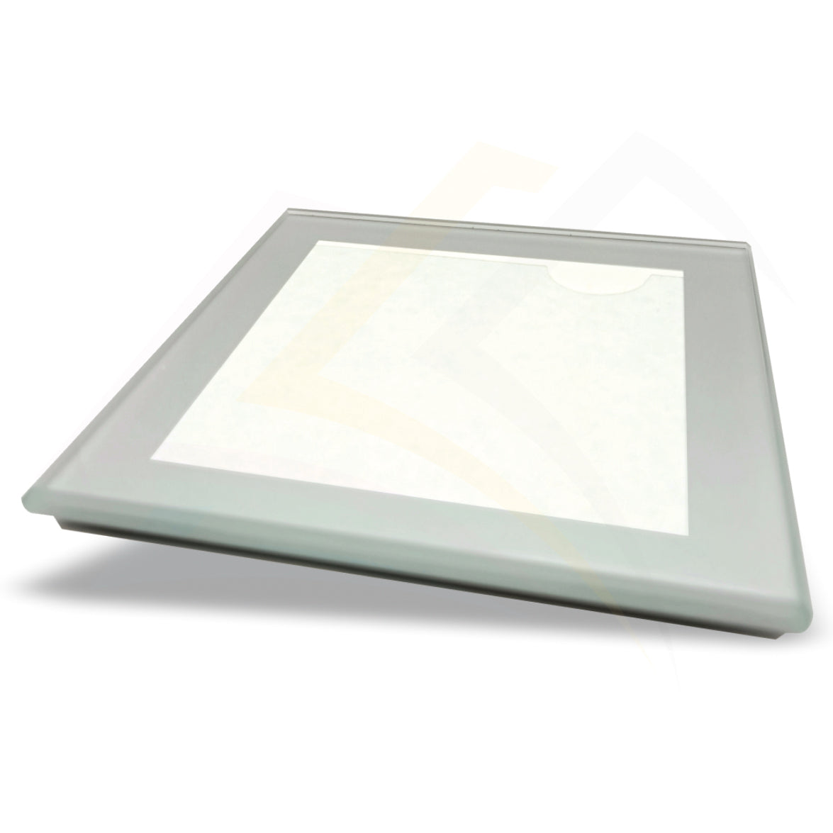 GC1 Glass Coaster Black or Silver 80x80mm Photo Insert - Blank or Printed