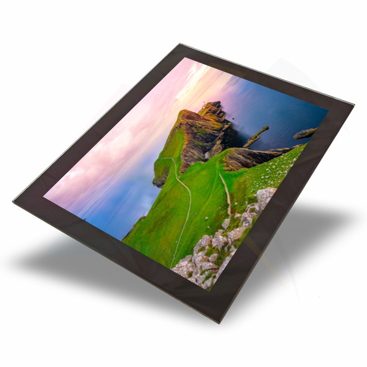 GM68 Glass Mount Frame 203x152mm Photo Insert - Blank or Printed