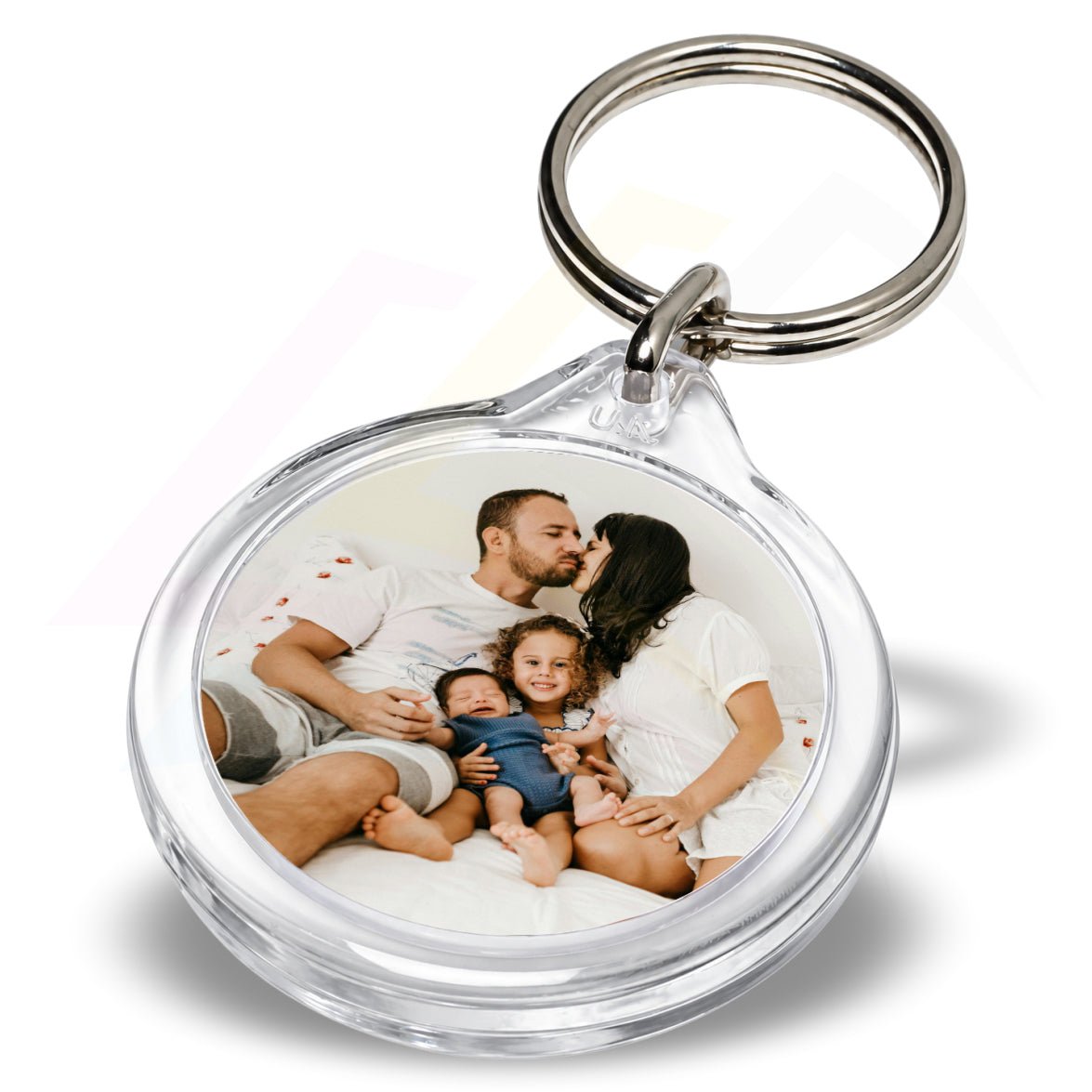 I7-Orb Round 33mm Photo Insert Acrylic Keyring - Blank or Printed