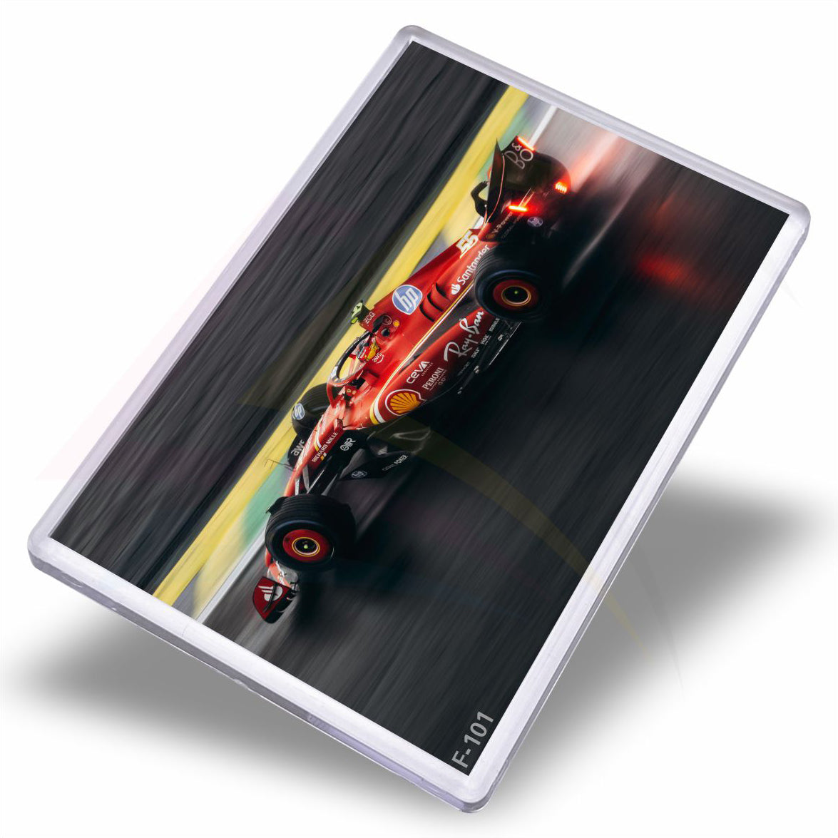 JM1 Jumbo Acrylic Fridge Magnet Rectangular 90x60mm Photo Insert - Blank or Printed - Pack of 50