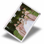L4M Acrylic Fridge Magnet Rectangular 70x45mm Photo Insert - Blank or Printed - Pack of 50