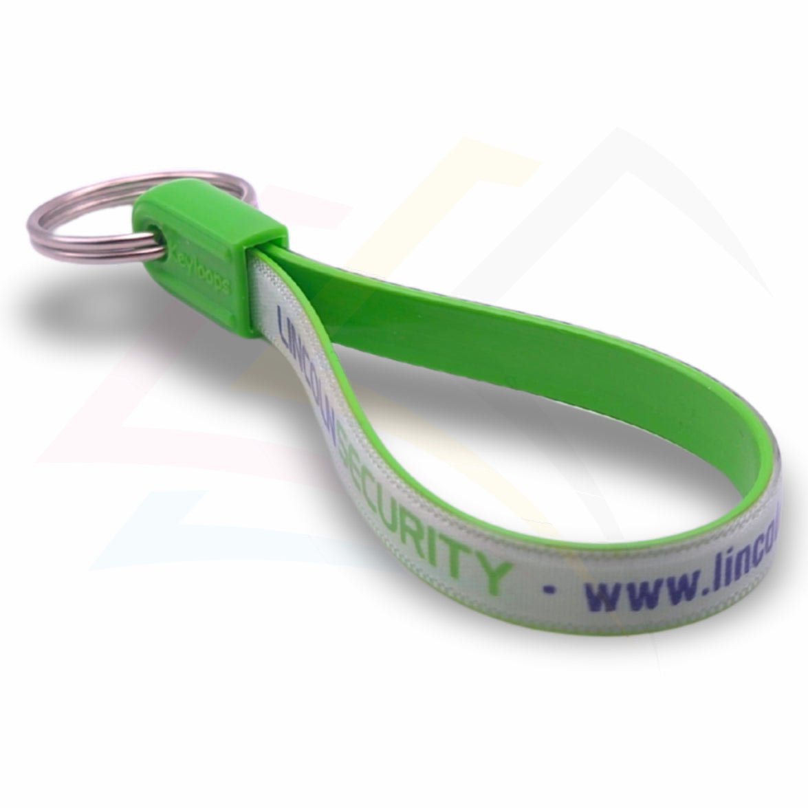 Custom Loop Key Rings Printed Custom Ad-Loop Keyrings in Any Colour – Intaprint Ltd
