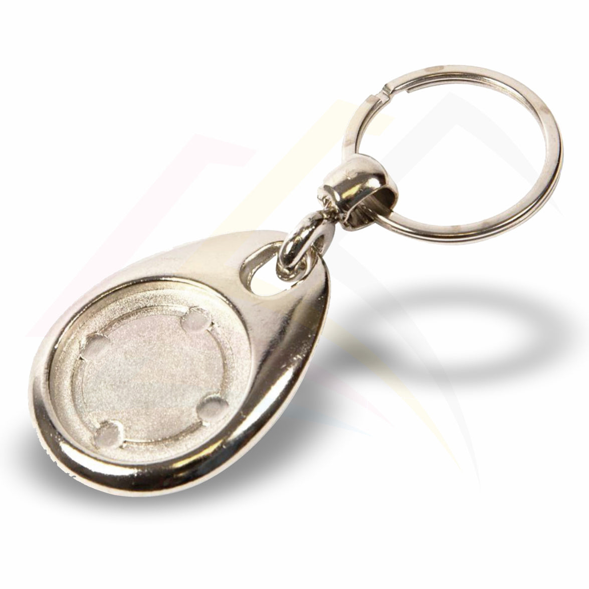 MH-25D 25mm Round Photo Insert Metal Keyring - Blank or Printed - Pack of 100