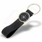 MR - 25 Round 25mm Photo Insert Metal Keyring with Silicone Loop - Blank or Printed - Pack of 100