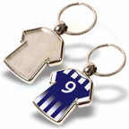 MX-D Shirt Shaped Photo Insert Metal Keyring - Blank or Printed - Pack of 100