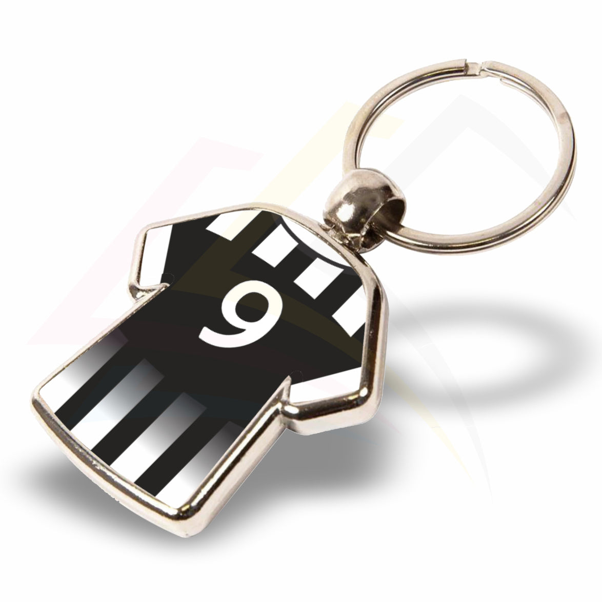 MX-D Shirt Shaped Photo Insert Metal Keyring - Blank or Printed - Pack of 100