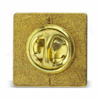 P-10 Metal Pin Badge Square 15x15mm Photo Insert - Blank or Printed - Pack of 100