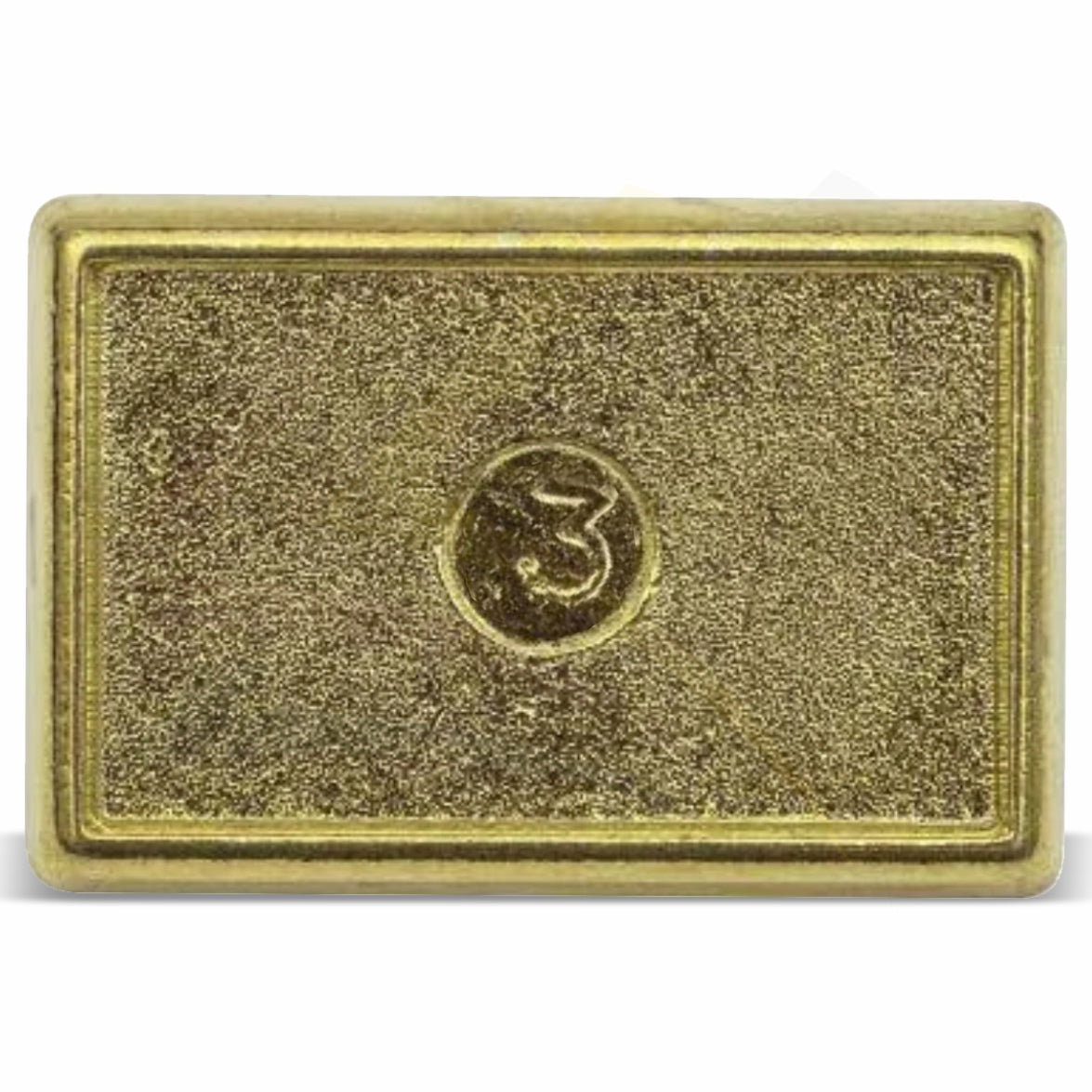 P-15 Metal Pin Badge Rectangular 21x13mm Photo Insert - Blank or Printed - Pack of 100