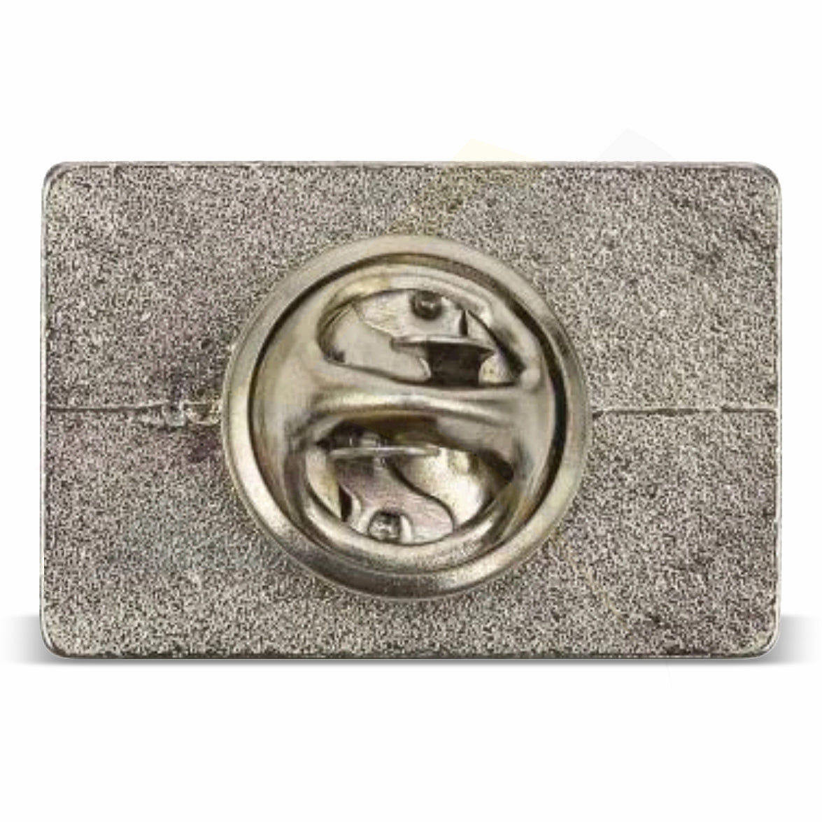 P-15 Metal Pin Badge Rectangular 21x13mm Photo Insert - Blank or Printed - Pack of 100