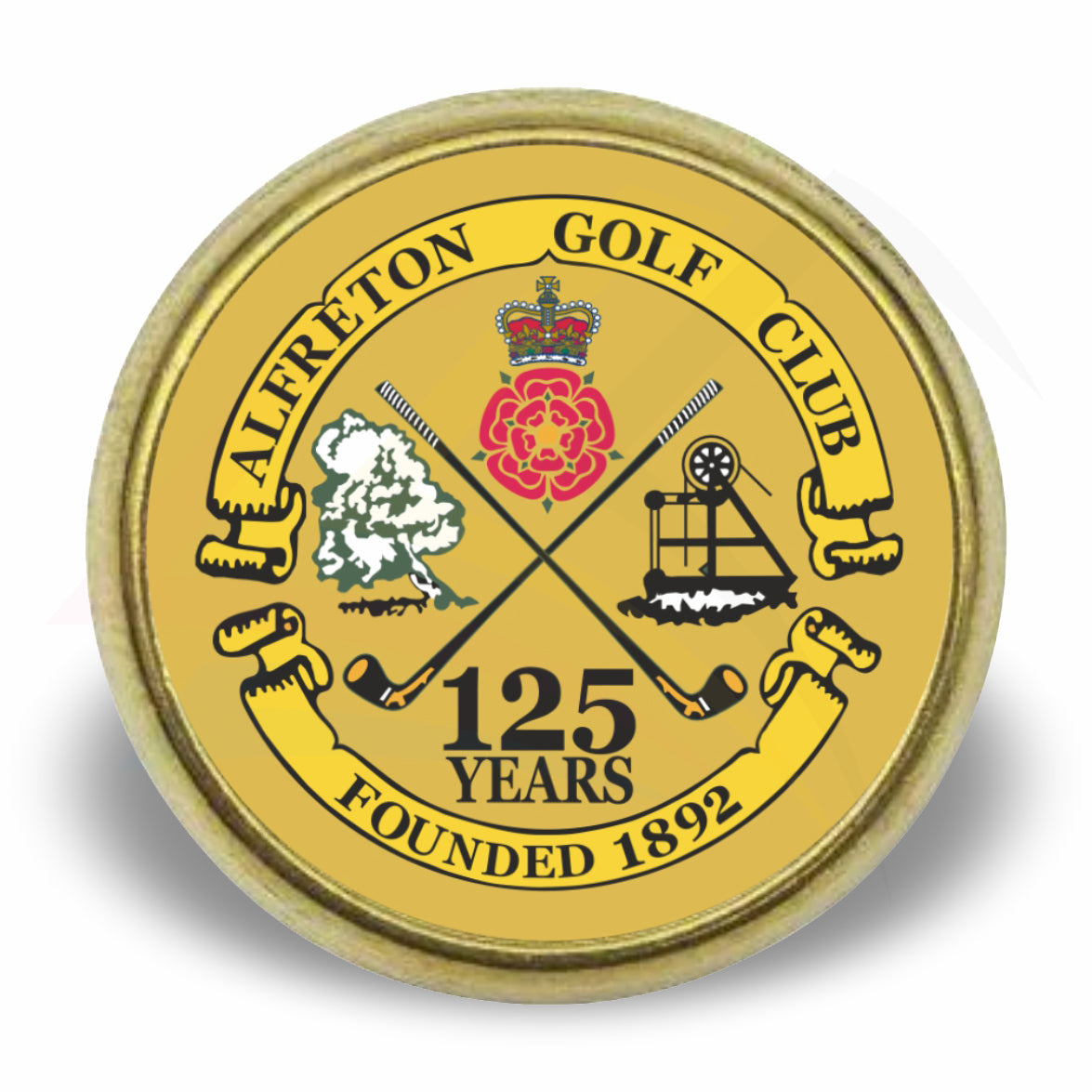 P-17 Metal Pin Badge Round 17mm Photo Insert - Blank or Printed - Pack of 100