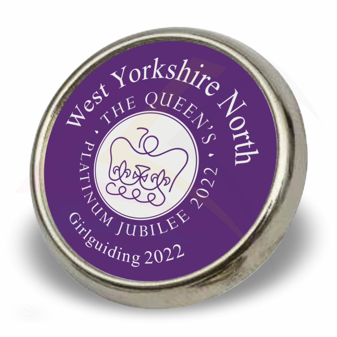 P-17 Metal Pin Badge Round 17mm Photo Insert - Blank or Printed - Pack of 100