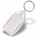 P6 Rectangular 35x24mm Photo Insert Acrylic Keyring - Blank or Printed - Pack of 250