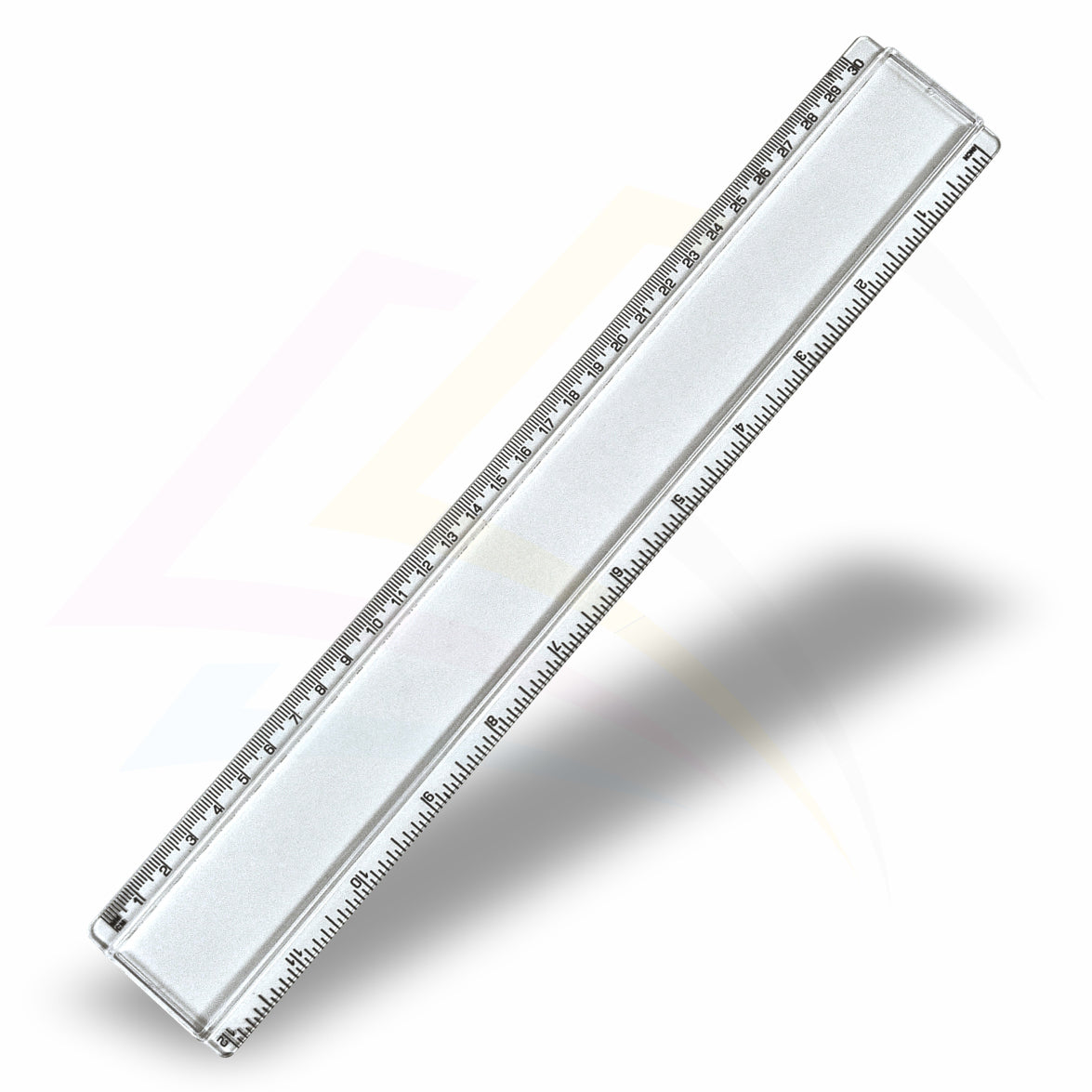 T12 Clear Insert Ruler (30cm/12") –  310x29mm Photo Insert - Blank or Printed - Pack of 50