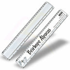 T12 Clear Insert Ruler (30cm/12") –  310x29mm Photo Insert - Blank or Printed - Pack of 50