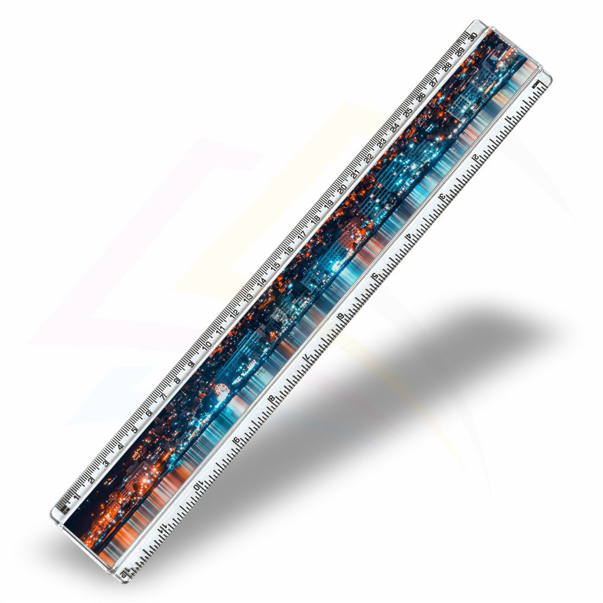 T12 Clear Insert Ruler (30cm/12") –  310x29mm Photo Insert - Blank or Printed - Pack of 50