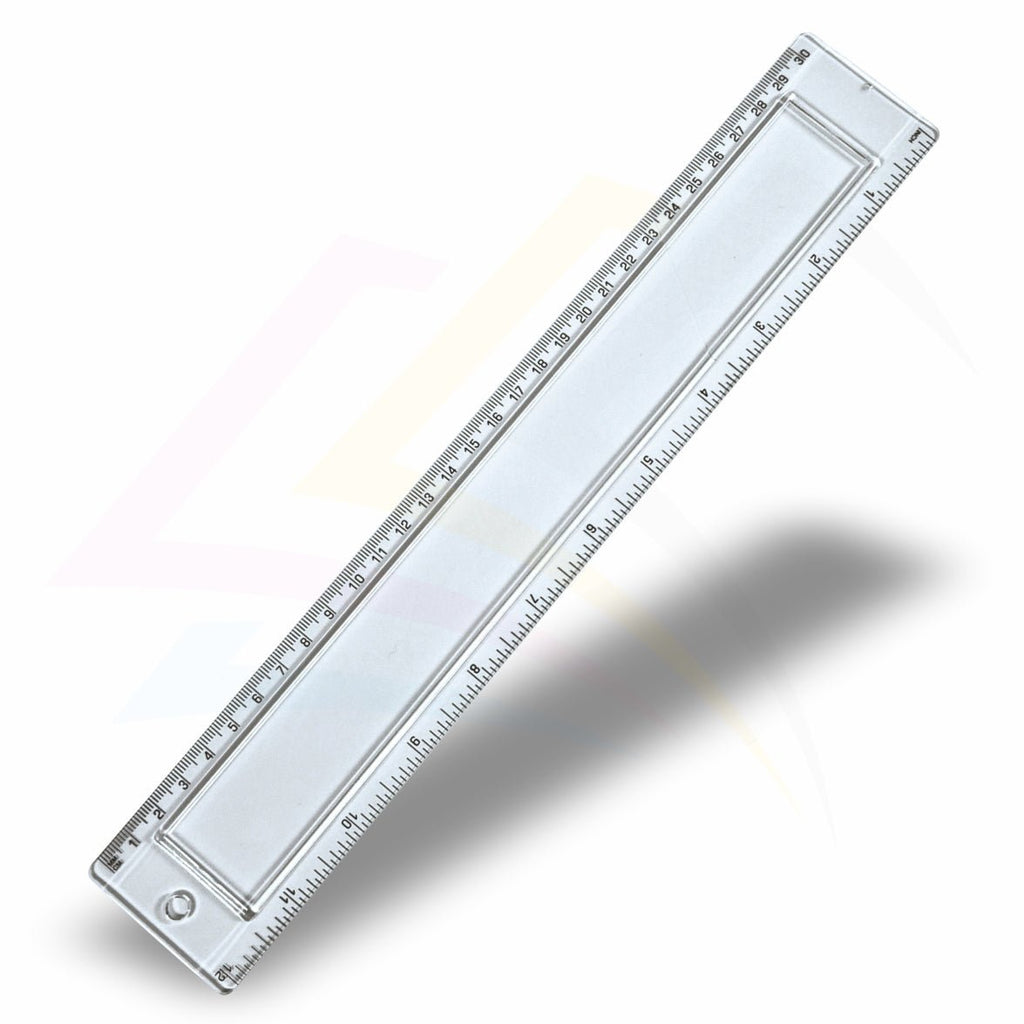 Ruler Insertable Clear Insert Ruler 30cm 12